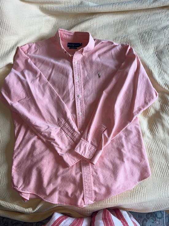 Ralph Lauren Other - Men’s Ralph Lauren Classic Fit Peach Pink Button-Down Shirt | Size XL